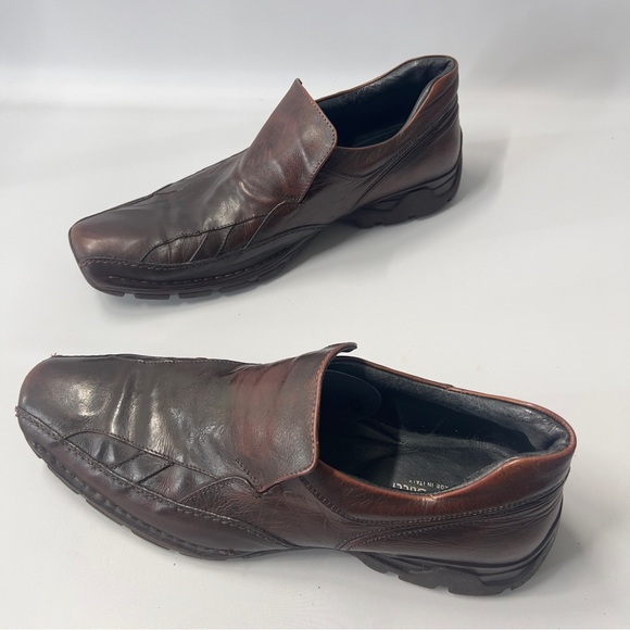 BACCO BUCCI Men’s 11.5 Brown Slip On Loafer - Picture 3 of 9